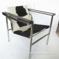 modern pony leather Le Corbusier LC1 Sling chair